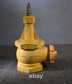 Vintage James Jones Co Fire Hydrant Brass Or Bronze Wharf Style Hydrant