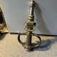Vintage Lafrance Brass Fire Hose Nozzle Early 1930's, Leather Handles