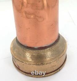Vintage / Large / Tall Copper Brass Fire Dept Fire Hose Nozzle. #2