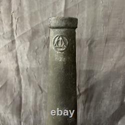 Vintage Metal Fire Nozzle Marked For Use Or Man cave Garage Office Decor Artdec
