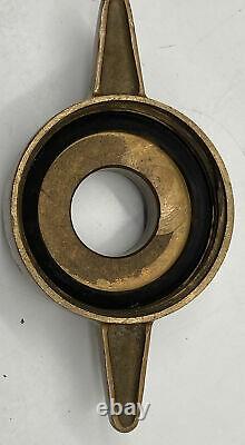 Vintage Moon-4 1/2x 2 1/2 Nh Female Swivel Fire Hydrant Brass