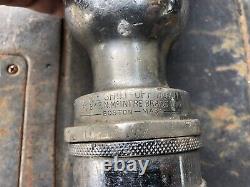 Vintage Morse Shot-Off Nozzle Fire Hose Department Vintage