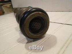 Vintage National Aer-o Foam Fire Nozzle Solid Brass