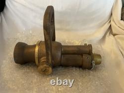 Vintage Naval Fire Hose Nozzle (B48)