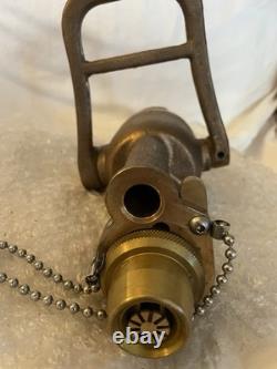 Vintage Naval Fire Hose Nozzle (B48)
