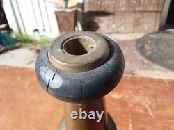 Vintage Pat. 1930 Handled Akron Brass Co. Firehose Nozzle Firefighting History