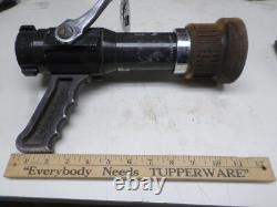 Vintage Pistol Grip Elkhart SM-20F Fog Nozzle Fire Kissed
