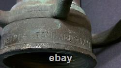 Vintage PlayPipe Fire Hose Nozzle Antique Fire Department