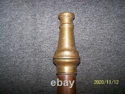 Vintage Play Pipe Fire Nozzle Copper & Brass 32 United States Rubber Company