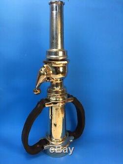 Vintage Powhatan B. & I 21/2 In. Play Pipe Fire Nozzle With Morse Shutoff