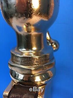 Vintage Powhatan B. & I 21/2 In. Play Pipe Fire Nozzle With Morse Shutoff