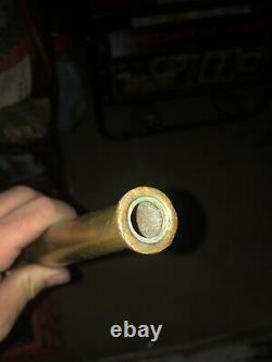 Vintage Powhatan B&I Works 10 Brass Firehose Hose Fire Fighting Nozzle