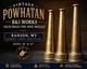 Vintage Powhatan B&i Works Brass Fire Hose Nozzle Lot Of 3 Ranson Wv Firefighter