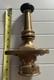 Vintage Powhatan B & I Works Brass Fire Nozzle Shut Off 1/2 Nozzle Clean