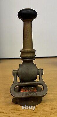 Vintage Powhatan Brass Fire Hose Nozzle (BFEB-06-036)