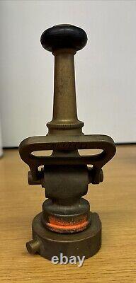 Vintage Powhatan Brass Fire Hose Nozzle (BFEB-06-036)