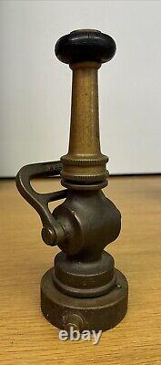 Vintage Powhatan Brass Fire Hose Nozzle (BFEB-06-036)