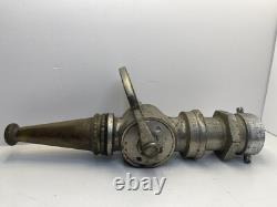 Vintage (Rare) Pat. July 1919 American LaFrance Fomite Corp Fire Hose Nozzle