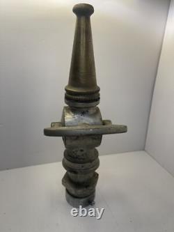 Vintage (Rare) Pat. July 1919 American LaFrance Fomite Corp Fire Hose Nozzle