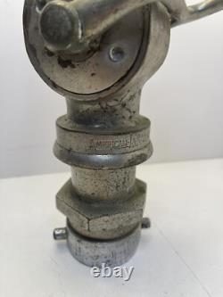 Vintage (Rare) Pat. July 1919 American LaFrance Fomite Corp Fire Hose Nozzle