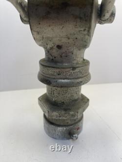 Vintage (Rare) Pat. July 1919 American LaFrance Fomite Corp Fire Hose Nozzle