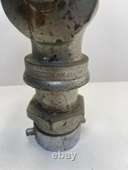 Vintage (Rare) Pat. July 1919 American LaFrance Fomite Corp Fire Hose Nozzle