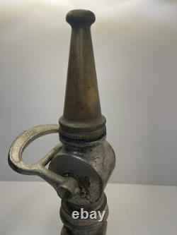 Vintage (Rare) Pat. July 1919 American LaFrance Fomite Corp Fire Hose Nozzle