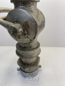 Vintage (Rare) Pat. July 1919 American LaFrance Fomite Corp Fire Hose Nozzle