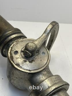 Vintage (Rare) Pat. July 1919 American LaFrance Fomite Corp Fire Hose Nozzle