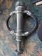 Vintage Red Head Hose 2 Handled Nozzle Fire Hose