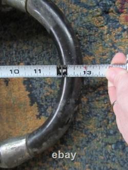 Vintage Red Head Hose 2 Handled Nozzle Fire Hose