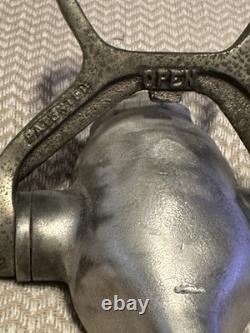 Vintage Rockwood Brass Waterfog Fireman Fire Hose Nozzle-Great Condition