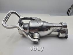 Vintage Rockwood Sprinkler Co 1-1/2 SG Fire Hose Nozzle Waterfog Nozzle USA