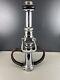 Vintage Seagrave 21/2 In. Playpipe Fire Nozzle Chrome, Leather Strap Handles
