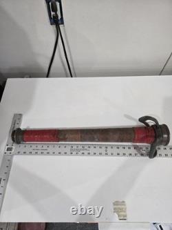 Vintage Solid Brass Fire Hose Nozzle By W. D. Allen Mfg Co In Chicago
