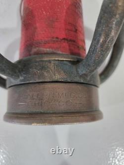Vintage Solid Brass Fire Hose Nozzle By W. D. Allen Mfg Co In Chicago