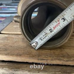 Vintage Solid Brass Fire Hydrant Siamese Water Hose Wye Y Splitter 3 Thread 6LB