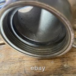 Vintage Solid Brass Fire Hydrant Siamese Water Hose Wye Y Splitter 3 Thread 6LB