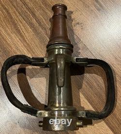 Vintage Solid Brass Fire Nozzle
