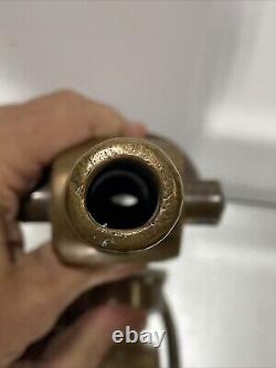 Vintage Solid Copper Fire Hose Nozzle Handle