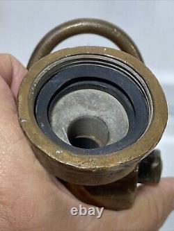 Vintage Solid Copper Fire Hose Nozzle Handle