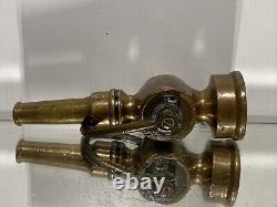 Vintage Solid Copper Fire Hose Nozzle Handle