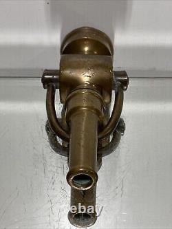 Vintage Solid Copper Fire Hose Nozzle Handle