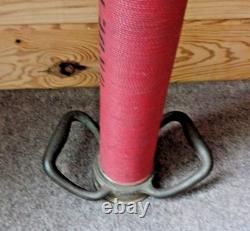 Vintage UNDERWRITERS 10-67 wrapped brass FIRE HOSE PLAYPIPE with NOZZLE 30 Nice
