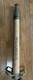Vintage Underwriters Wrapped Brass Fire Hose Playpipe With Nozzle 31 Inches Water