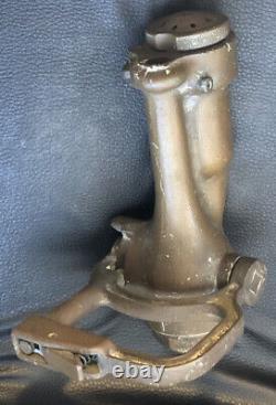 Vintage USN Brass Corp Navy Flight Deck Fire Control Nozzle, San Jose, Calif