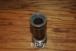 Vintage U. S. N. United States Navy U. S. L. Brass Fire Hose Nozzle Attachment 1-1/4