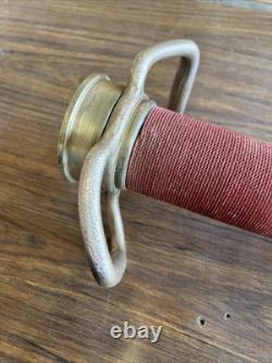 Vintage Underwriters Brass Fire Playpipe WithNozzle Swivel Handle 30. Powhatan