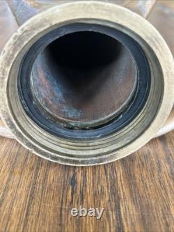 Vintage Underwriters Brass Fire Playpipe WithNozzle Swivel Handle 30. Powhatan