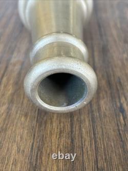 Vintage Underwriters Brass Fire Playpipe WithNozzle Swivel Handle 30. Powhatan
